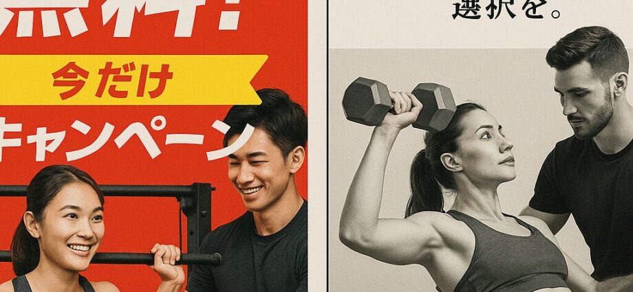 大手パーソナルジムと個人ジムの戦い方の違い